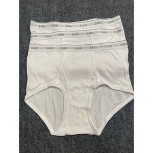 3 Pair Vintage Lee Men's Cotton Underwear/Briefs-Size 38-New Old Stock / Unworn
